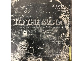 Vintage History: To The Moon Vinyl Record And Color Booklet Set Section I !!!