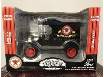Die Cast Toy Cars: Hot Rod And 1912 Ford Delivery Car Ford Snap On Gear Box Toy Company