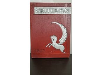 1947 Bridgeport, Conn - Central High School Yearbook - Titled: CRITERION