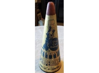 Vintage Cone Of 'Kitty Chaperone' -Keeps Cats Off Furniture -stop Cat Damage - 97.3 Inert Ingredients