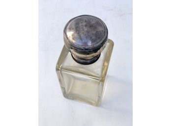 Antique Perfume Bottle - Circa 1900s - Crystal Stopper