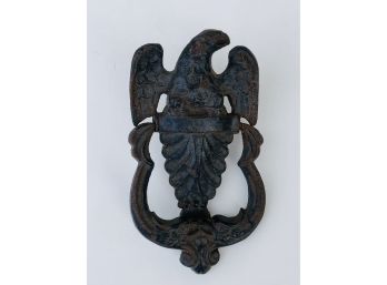 Antique Cast Iron Eagle Door Knocker  - Expensive And Cool
