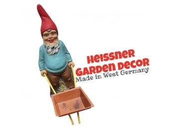 Mid Century Heissner Garden Knome- Made In Western Germany