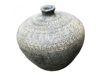 Medium Tribal Vase - Heavy Not Cheap