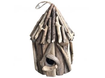 Rustic Wood  Birdhouse - Clean And Not Previously Used