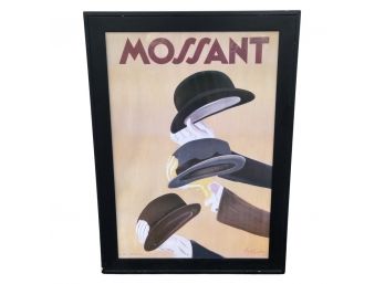 Large Framed Mossant Art Print Framed Art - 29 Wide X 41 Inches Long