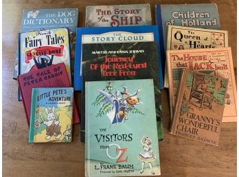 Group Of Vintage And Contemporary Children's Books