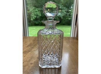 Royal Brierley Coventry Square English Crystal Decanter