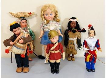 Collection Of International Dolls