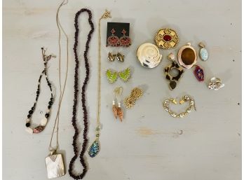 Collection Of Vintage And Artisan Jewelry
