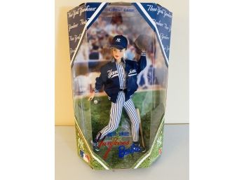 Yankees Barbie Doll In Box