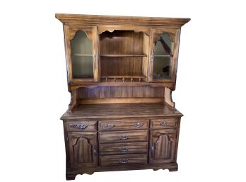 Vintage American Drew Inc. Hutch With Laminate Top Excellent Condition 55 In. L X 18 In. D X 72 In. Height