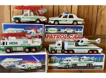 Lot Of 4 Hess Vehicles: 1993, 1994, 1995, 1996 Stored In Original Boxes