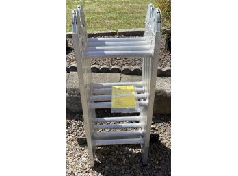 Multi Master Articulated Ladder By Werner 40 In. Height Folded - Original Booklet For Uses Included