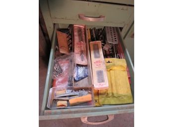 2 Drawers Of Drill Bits And Tools