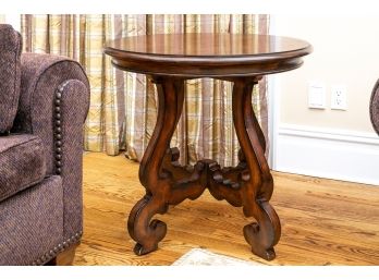 CTH Sherrill Wood Side Table (RETAIL $900)