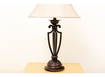 Decorative Bronze Tone Metal Table Lamp
