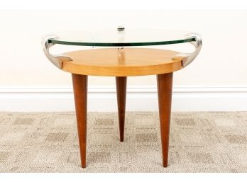 Cliff Young Contemporary Modern Accent Table