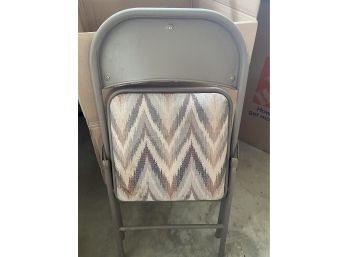 Set Of Seven Folding Chairs