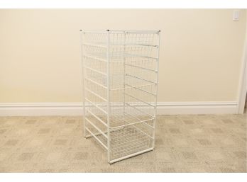 Container Store Five Drawer Storage Unit