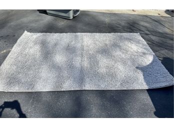 New Light Grey 5' X 8' Shag Carpet From Rugs.com