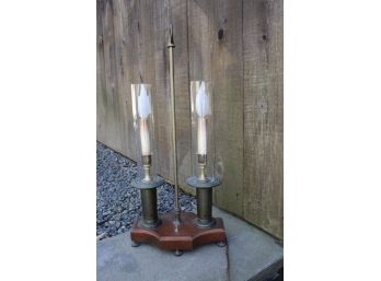 Unique Vintage Brass Lamp