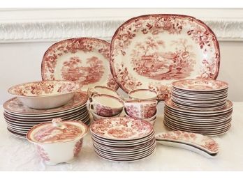 Amazing Royal Staffordshire Service For 12, 'Tonquin' Pattern