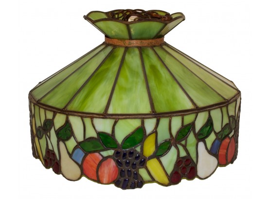 Tiffany Style Stained Glass Fruit Designed Hanging Light Fixture