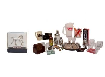 1984 Bud Light Clydesdale Beer Display, Kozas High Grade Vacuum Flask And More Bar Essentials!