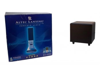 Altec Lansing VS4221 Computer Speaker And BXR1121 Base