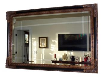 Large Elegant Mirror With Floral Edged Designs
