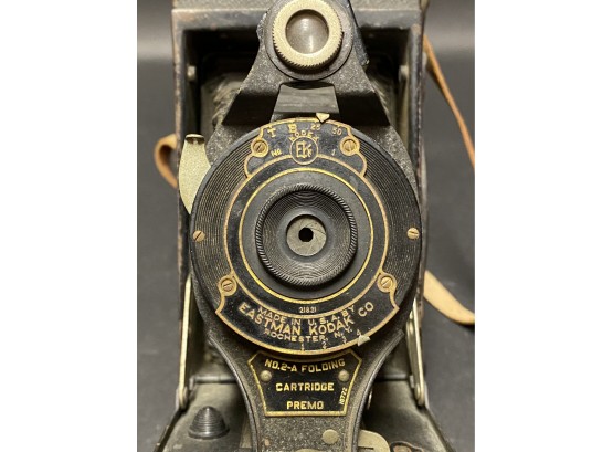Antique Kodak No. 2A Folding Premo, Significant Case Wear