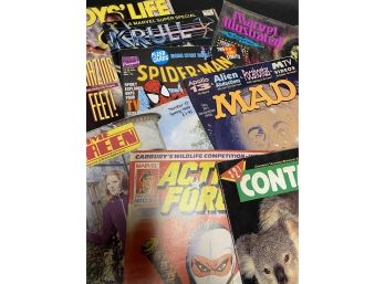 Vintage Magazine Assortment, Mad, Full-Size Comics, More!