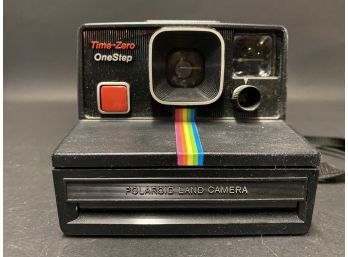 Vintage 1980s Polaroid Time-Zero OneStep (SX-70 Rainbow)