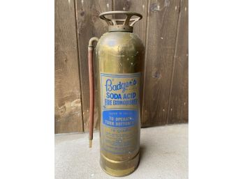 Vintage Badger's Fire Extinguisher