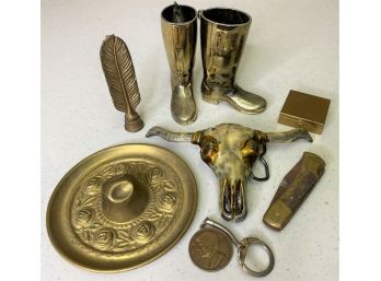 Very Interesting Assortment Of Metal Objects