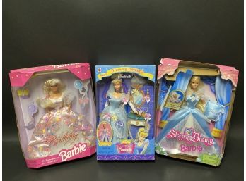 Collectible Barbies: Birthday, Cinderella & Sleeping Beauty