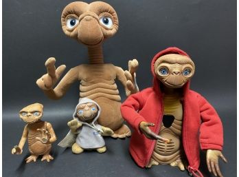Collection Of E.T. Themed Figurines & Stuffed Toys