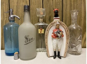 Amazing Collection Of Vintage Decanters