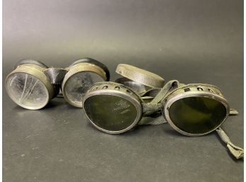 Vintage Safety/Aviation/Motorcycle Goggles
