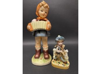Large Hummel-Style & Small American Greetings Figurines