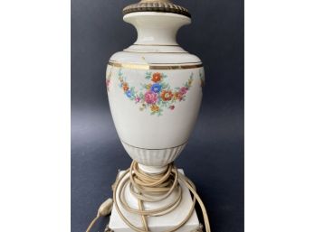 Lovely Vintage Porcelain Urn Lamp