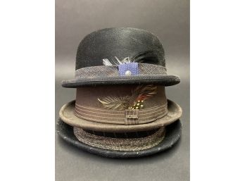 Trio Of Men's Hats