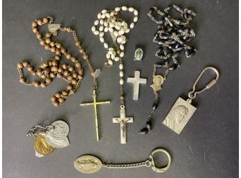 Rosary Beads & Religious Medallions