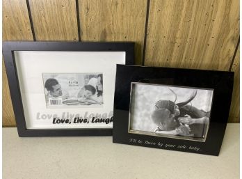 A Pair Of Inspirational Picture Frames