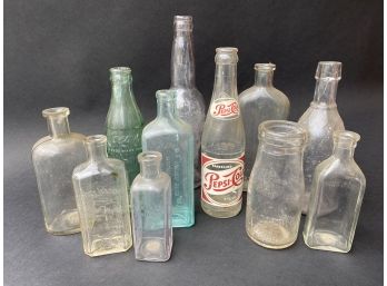 Vintage & Antique Glass Bottles