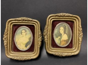 1920s/1930s Cameo Creations, Molded Frame, Convex Glass