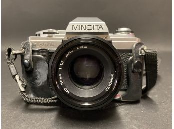 Vintage 1980s Minolta X-370 Film Camera, 50mm Lens