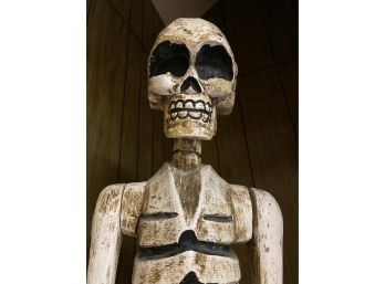 Free-Standing Wooden Skeleton