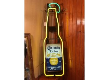 Rare Lime Wedge Corona Light Neon Beer Sign